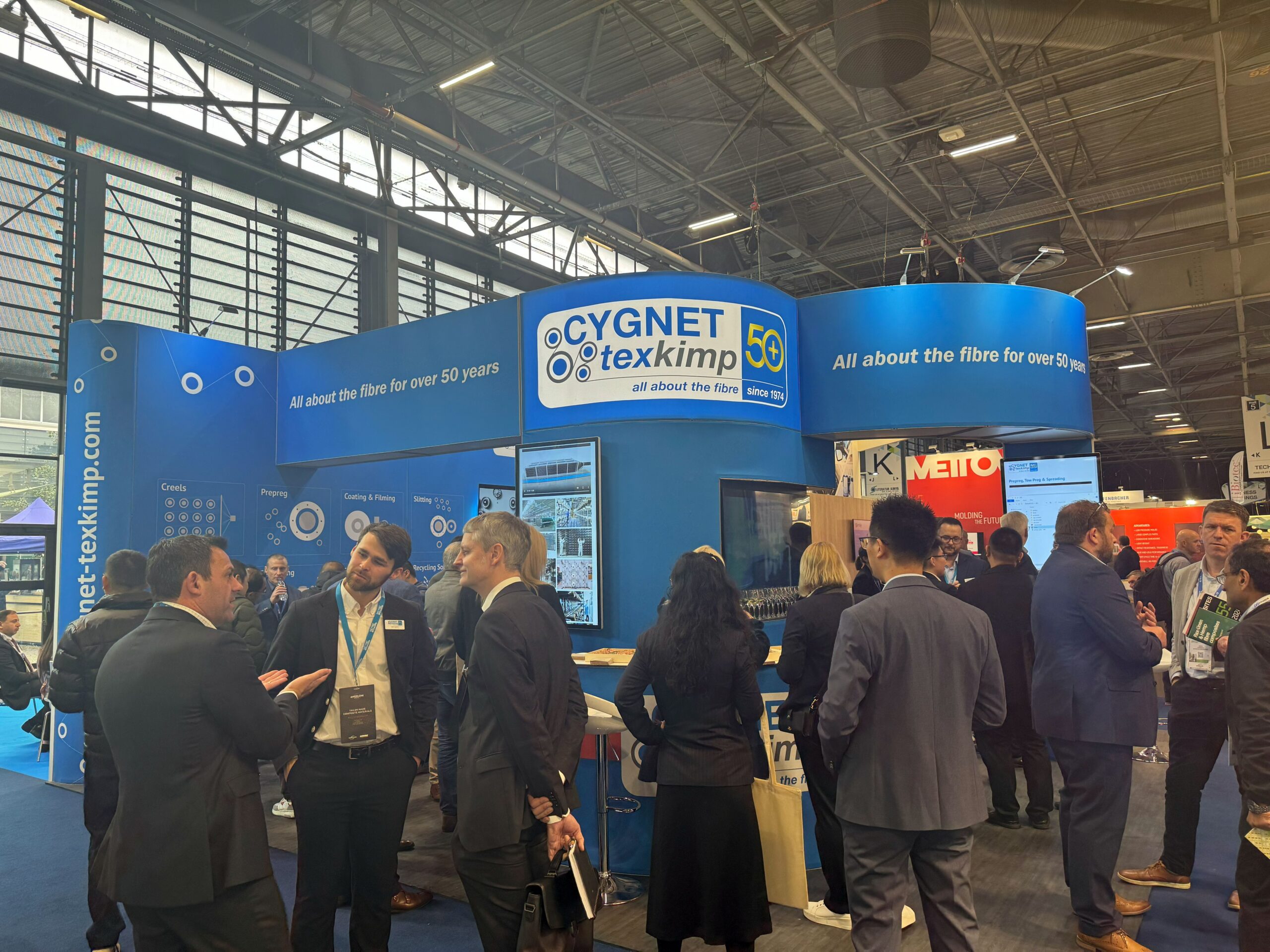 Cygnet Texkimp Stand at JEC